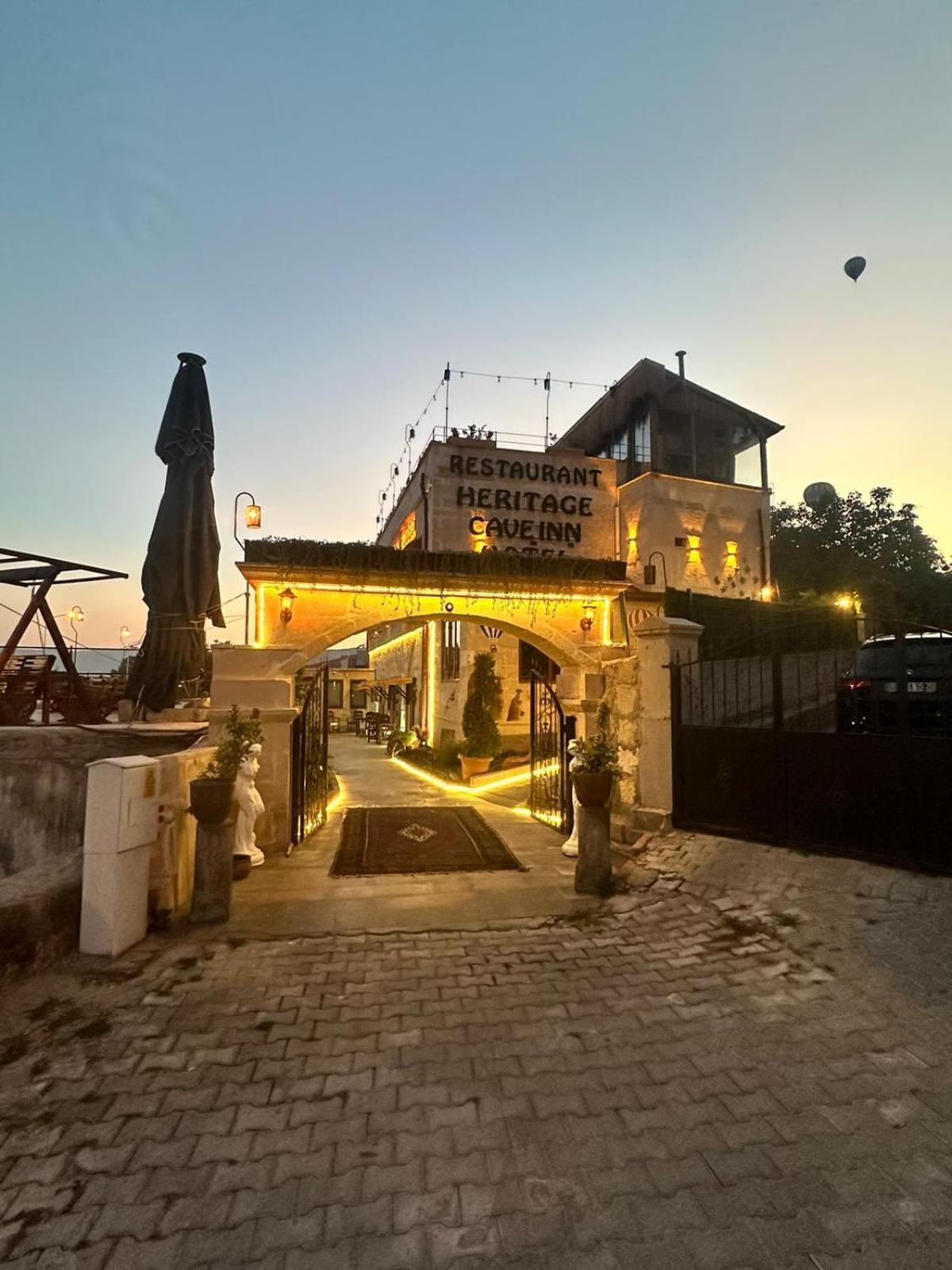 Heritage Cave Inn Hotel Göreme Exterior foto